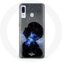 Maniacase Hoesje voor Samsung Galaxy A20e BTS Bangtan Boy Kim Taehyung Fanart