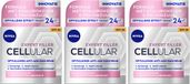 NIVEA Cellular Filler Dagcrème Anti-Age SPF 30 - 3 x 50 ml - Voordeelverpakking