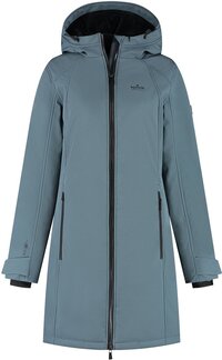 Kjelvik Emy Dames Outdoorjas - Blue - Maat 42 - Herfst/Winter 2025