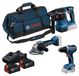 BOSCH 18V Accu-gereedschapset 3-delig 0615A50094