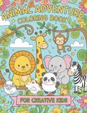 ANIMAL ADVENTURE COLORING BOOK