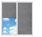 Omgoods - Rideau occultant pour fenêtres de toit - Mélange coton-lin 96 x 93 cm