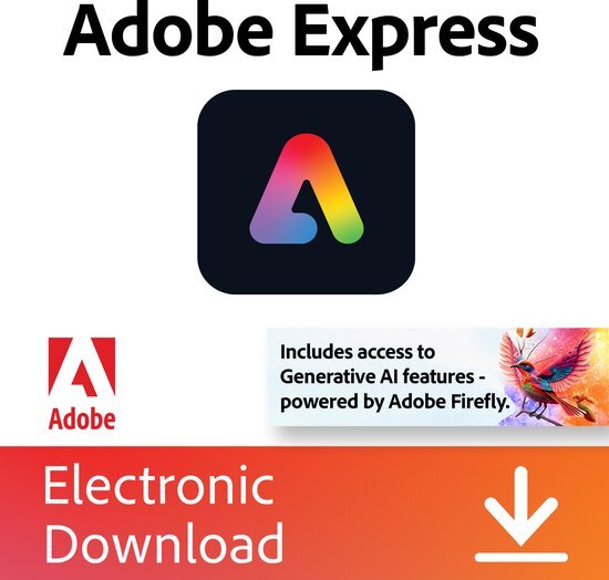 Adobe Creative Cloud Express (CCX) *Digitale licentie*