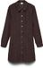 VERO MODA Robe chemise 'VMDaisy' chocolat