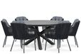 Santika Furniture Santika Tendenza/Livorno 150 cm dining tuinset 7-delig