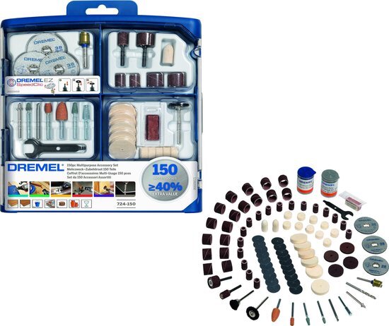 Dremel 150-delige multifunctionele accessoireset (724)