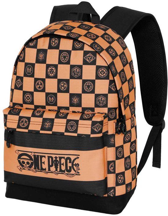 Karactermania One Piece Geruit HS PLUS Rugzak Camel Bruin