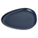 LIND DNA Plat à service Curve Stoneware 30x35 cm Bleu marine