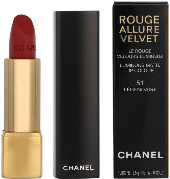 Chanel Rouge Allure Velvet Luminous Matte Lip Colour #51 Legendaire