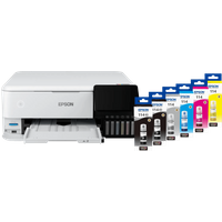 Epson EcoTank ET-8500 + 1 set extra inktflesjes