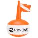 Abysstar Bouée de signalisation à drapeau gonflable
