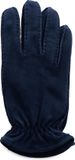 Hestra Handschoenen Heren Donkerblauw Suède