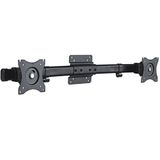 deleyCON Dual Monitor Adapter Voor Monitor 13\" - 27\" Inch (33-69cm) en elk 10 Kg VESA 100x100 Bureaubeugel 2 Monitoren op 1 Bevestigingsarm Bureau Beugel Bevestiging