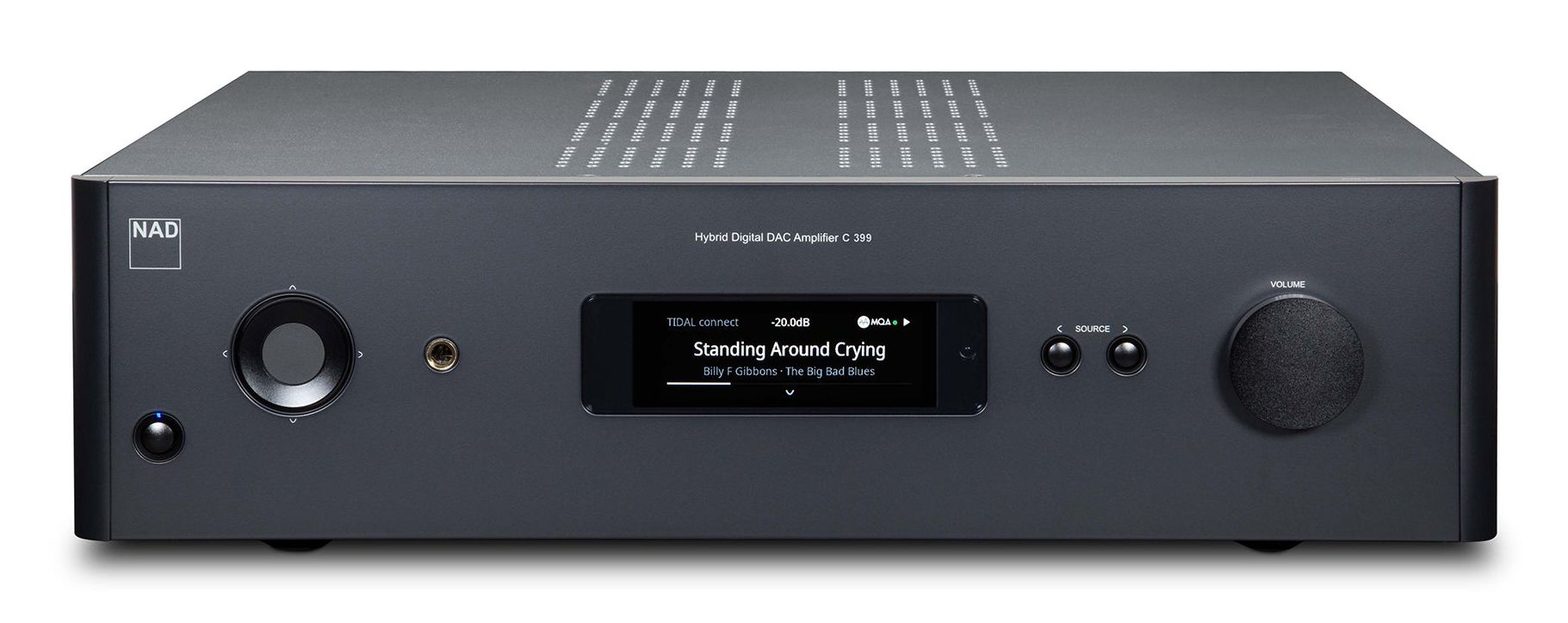 NAD C399 Stereo versterker - Grafiet