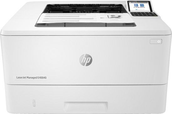 HP LaserJet Managed E40040dn - A4 Mono Laser Printer - 38ppm - White