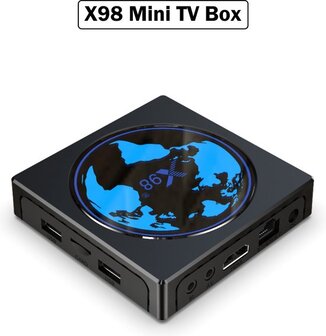 X98 Mini TV Box - 4/32GB - Zwart