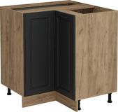 Vicco R-Line Hoekkast – 75.6 cm zonder werkblad Antraciet landhuis