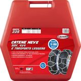 Start 16MM groep 225 tweedelige sneeuwkettingset voor 4x4 SUV en licht transport