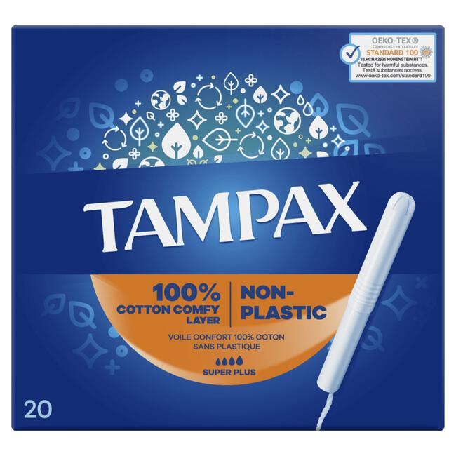 Tampax Tampax Super Plus Tampons Met Kartonnen Inbrenghuls