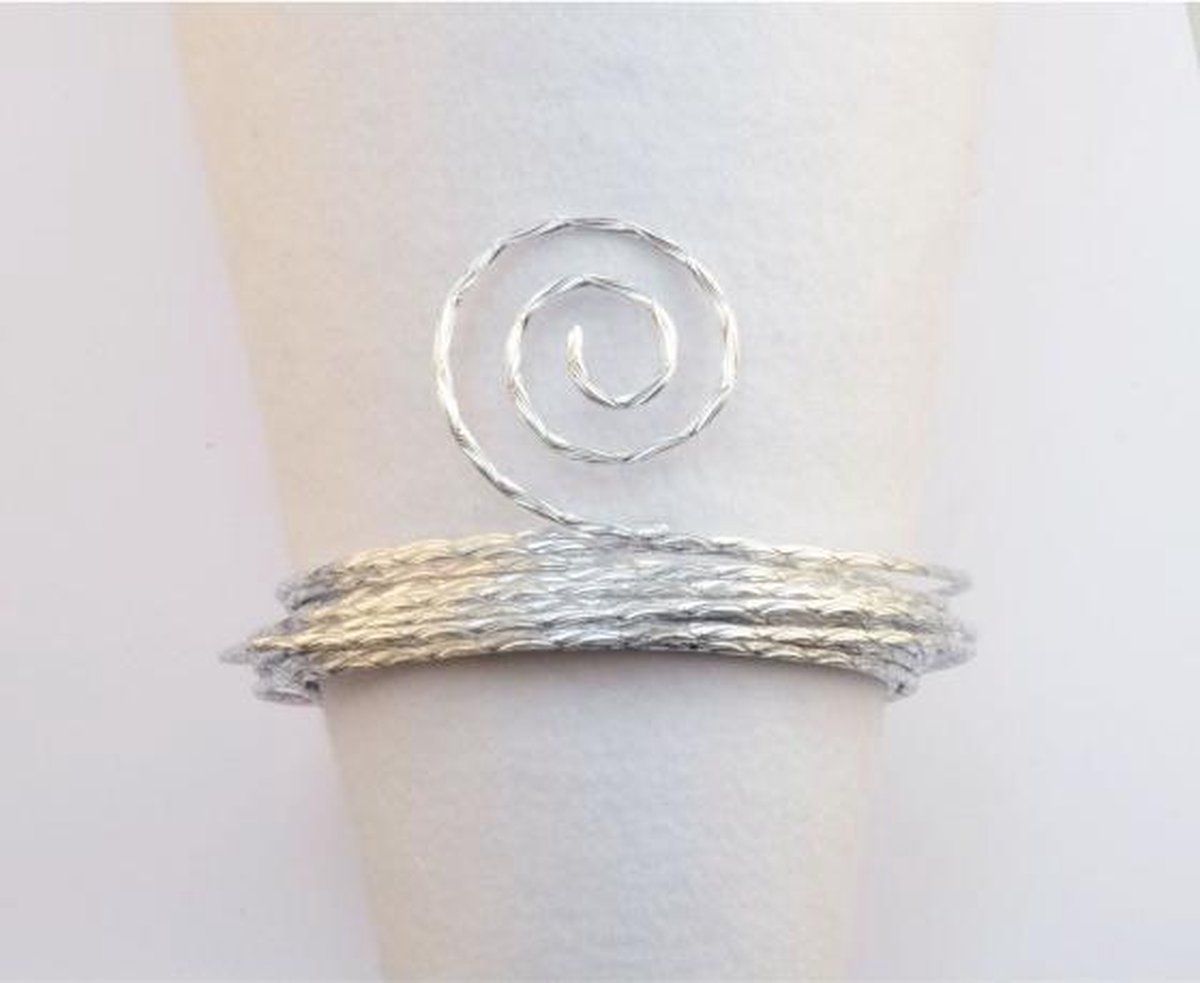 Vaessen Creative Hobbydraad - Aluminium wire "Classic" 2mmx5m silver