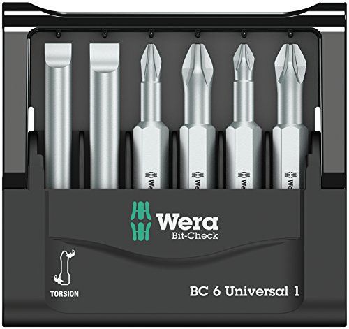 Wera Bit-Check 6 Universal 1 SB - Bit-assortiment - 6-delig