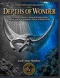 Depths of Wonder: A Realistic Ocean & Marine Wildlife Coloring Book for Adults