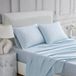 Linen Closet Ultieme Percal Lichtblauwe Queen Set Laken 4-delige Set
