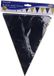 Merkloos / Sans marque Shoppartners Bv Glitter and glamour Vlaggenlijn - Zwart/Goud - 360 cm