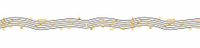 Ursus Masking Tape, Muzieknoten, goud, 15 mm x 10 m