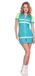 Wilbers & Wilbers Ambulance jurk - Femme - Bleu, Vert - Taille 38