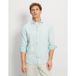 OLYMP Casual Regular Fit Chemise en lin vert, Imprimé