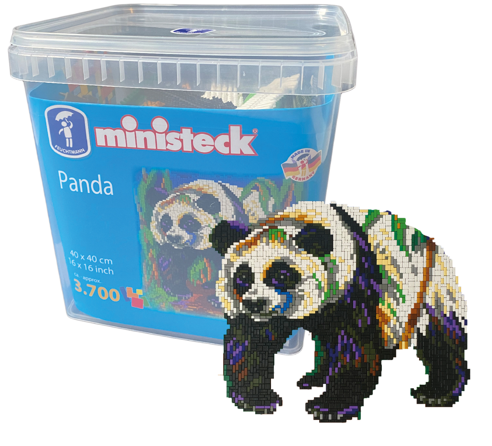 ministeck Panda (big) - XXL Emmer - 3700pcs