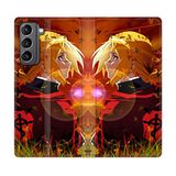 Beschermhoes Samsung Galaxy S21 Plus Beschermhoes, Manga, Fullmetal Alchemist, Rood