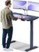 Desktronic HomeOne Zit-sta Bureau Elektrisch In Hoogte Verstelbaar, 120x60 cm Blauw/Blauw