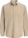 Jack & Jones Overhemd Jjefield Cord Shirt Ls Sn 12298525 Crockery Mannen Maat - XS