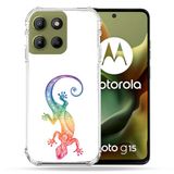 Versterkte Motorola Versterkte hoes voor Motorola G15 Animal Salamander Color