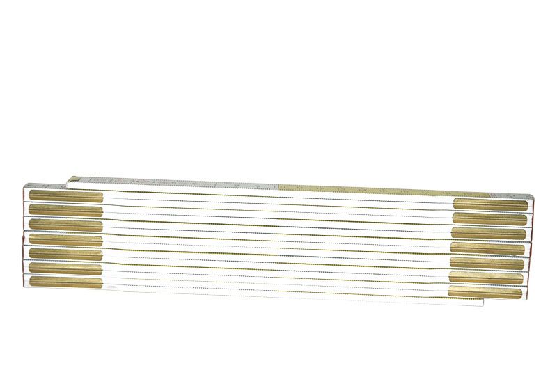 Stanley Duimstok Hout - Geel/Wit - 1,70cm