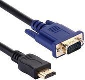 Panda - HDMI Male naar VGA Male 15PIN Video Kabel Lengte: 1.8m zwart