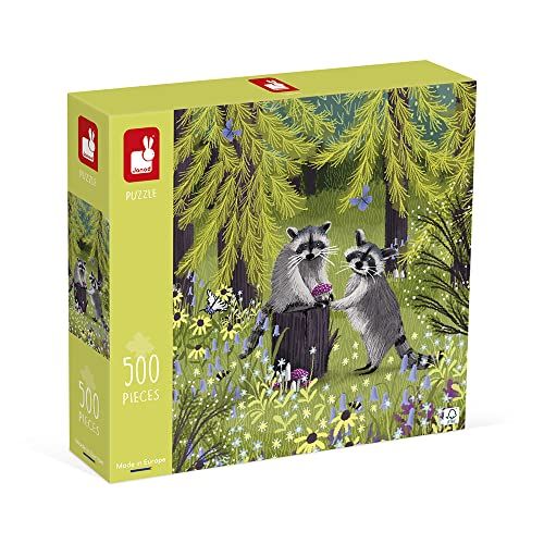 Janod Puzzel 500 stuks Wasberen - Vanaf 8 jaar
