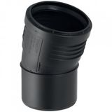Geberit 390520141 boog Silent-PP met mof, 15 graden DN 110