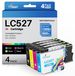 Brother Cartouches d'encre LC527, multipack (4 pièces) pour Brother MFC-J4550DW