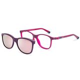 GAFAS Nanovista GAFAS NANO CLIP - QUEST SC 3 0_8-12 AÑOS C: BICOLOR FRAMBUESA MATE/MAGENTA/MARINO/48x14x132