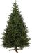 Our Nordic Christmas Kentucky Deluxe Hinged kunstkerstboom - 228 cm - Donkergroen - Ø145 cm - 2358 tips - Houten voet