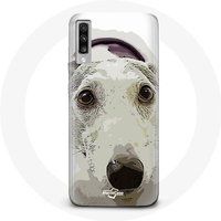 Maniacase Hoesje voor Samsung Galaxy A50 Greyhound