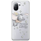 ERT GROUP mobiel telefoonhoesje voor Xiaomi 11 origineel en officieel erkend Disney patroon Dumbo 010 optimaal aangepast aan de vorm van de mobiele telefoon, gedeeltelijk bedrukt