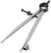 JHubers Goods - Compas de précision en acier au carbone pour applications géométriques (150 mm)