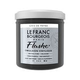 Lefranc Bourgeois 300580 Flashe acryl- en vinylverf, lichtecht, dekkend en bestand tegen veroudering - 125ml Pot, Payne'S Grey