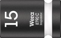 Wera 05004572001 Douille 15 mm 1 pièce 1/2