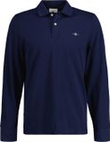 Gant Rugger Pique Polo Donkerblauw Regular-fit Heren Poloshirt Maat XL
