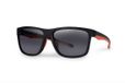 Fox Collection Black & Orange Shades Gepolariseerde Zonnebril
